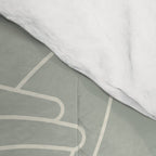 Minimalist Blue Whale Comforter Gallery Image 4