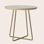 Minimalist Blue Whale Side Table Gallery Image 1