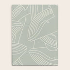 Minimalist Blue Whale Notebook Gallery Image 4