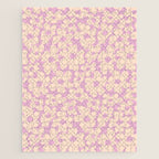 Daisies - Cream and pink Jigsaw Puzzle Gallery Image 1