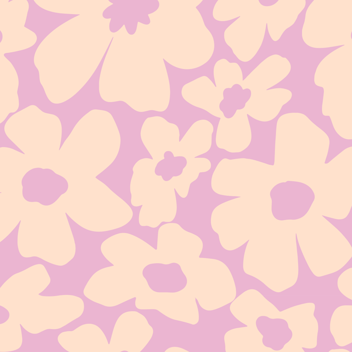 Daisies - Cream and pink Coffee Mug Gallery Image 2