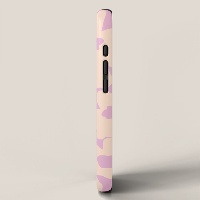 Daisies - Cream and pink iPhone Case Gallery Image 2