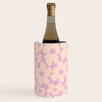 Daisies - Cream and pink Wine Chiller Gallery Image 2