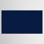 Nautical Navy Blue Solid Color Tablecloth Gallery Image 2