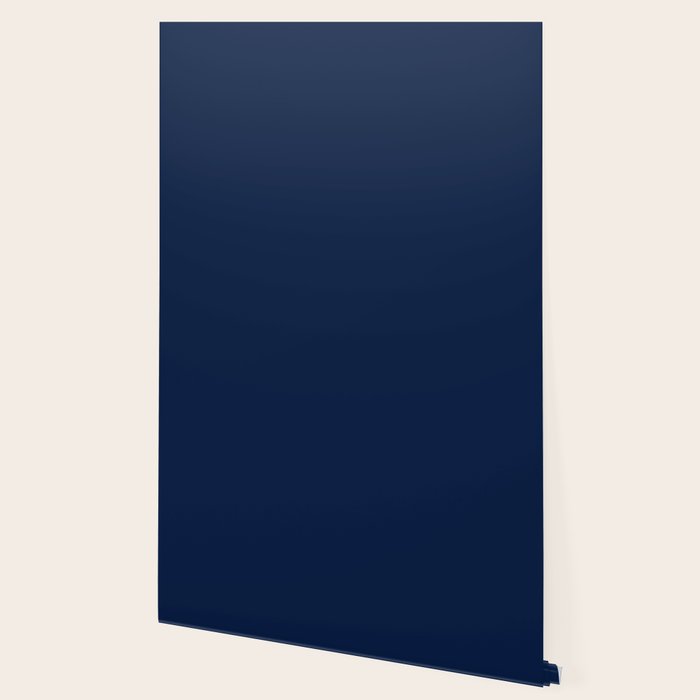Nautical Navy Blue Solid Color Wallpaper Gallery Image 2