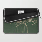 Minimalist Flowers In A Vase Laptop Sleeve Gallery Image 2