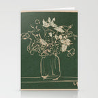 Minimalist Flowers In A Vase Stationery Card Gallery Image 2
