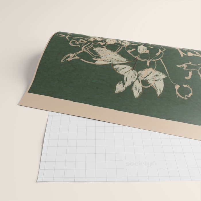 Minimalist Flowers In A Vase Wrapping Paper Gallery Image 2