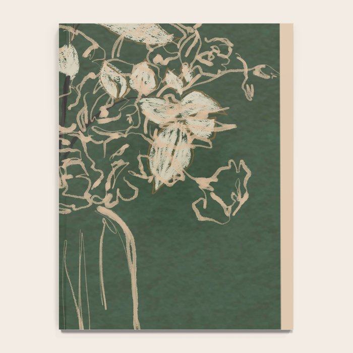 Minimalist Flowers In A Vase Notebook Gallery Image 4