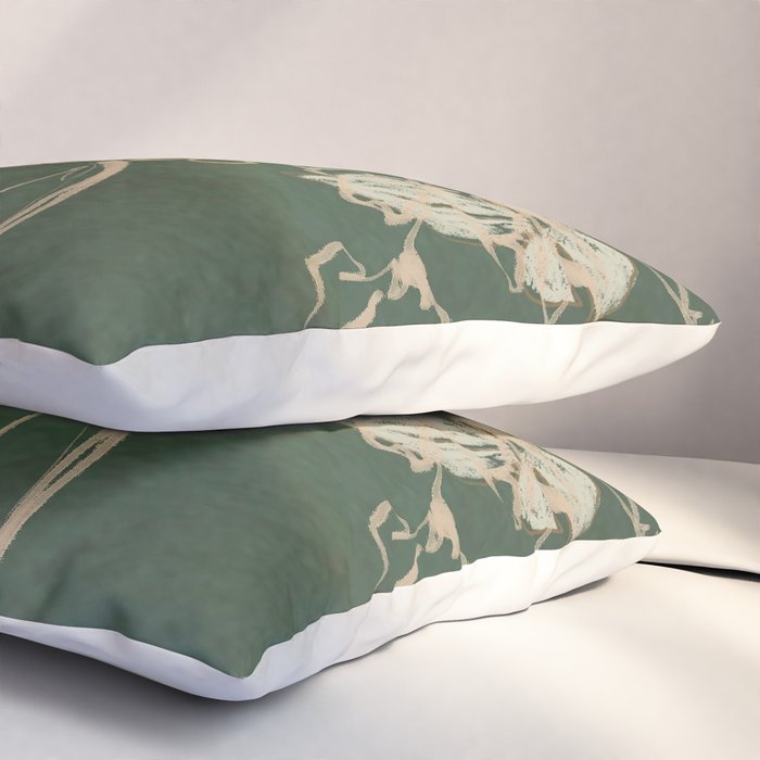 Minimalist Flowers In A Vase Pillow Sham Gallery Image 3