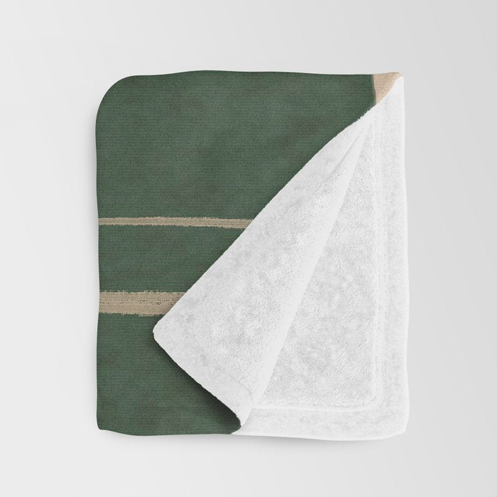 Minimalist Flowers In A Vase Throw Blanket Gallery Image 3
