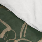 Minimalist Flowers In A Vase Comforter Gallery Image 4