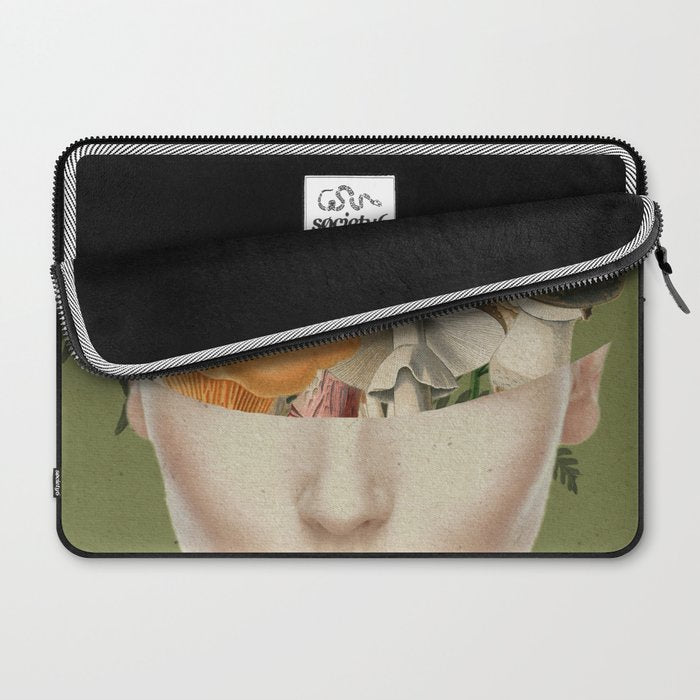 Mushroom Lady 9 Laptop Sleeve Gallery Image 2