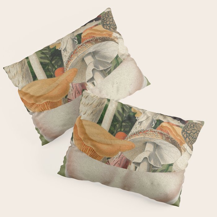 Mushroom Lady 9 Pillow Sham Gallery Image 3