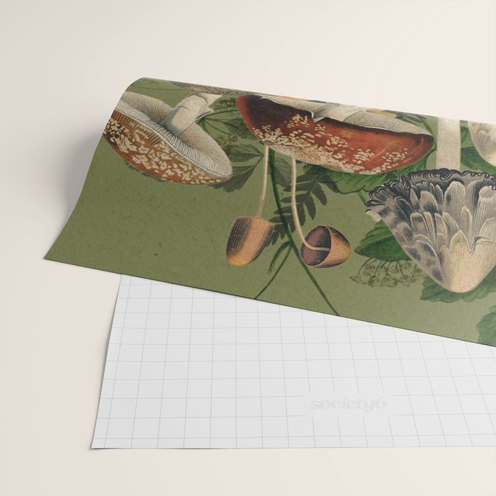 Mushroom Lady 9 Wrapping Paper Gallery Image 2