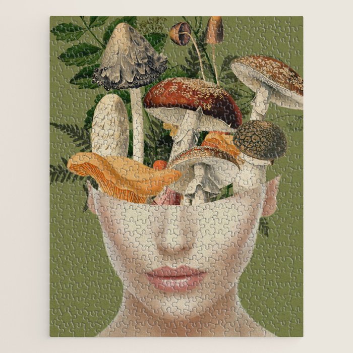 Mushroom Lady 9 Jigsaw Puzzle Gallery Image 1