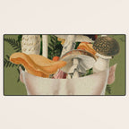 Mushroom Lady 9 Desk Mat Gallery Image 3