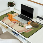 Mushroom Lady 9 Desk Mat Gallery Image 2