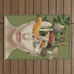 Mushroom Lady 9 Outdoor Rug Gallery Image 1