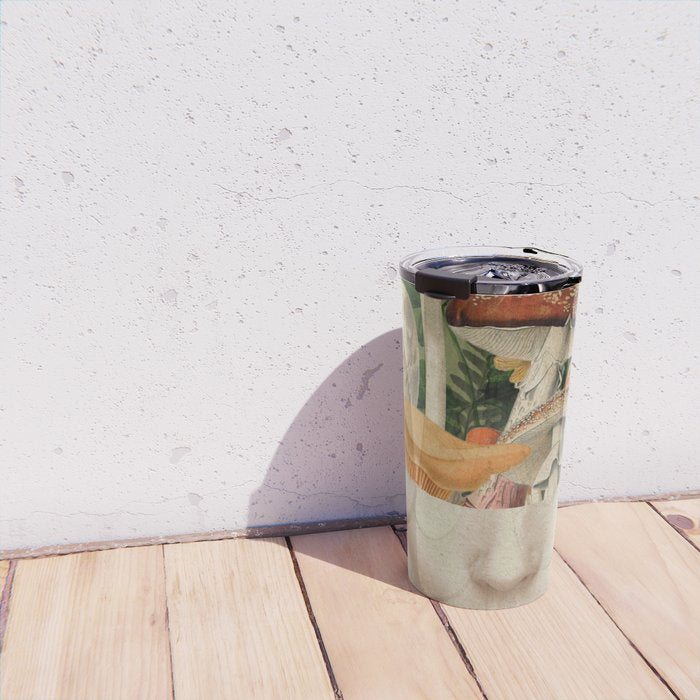 Mushroom Lady 9 Travel Mug Gallery Image 4