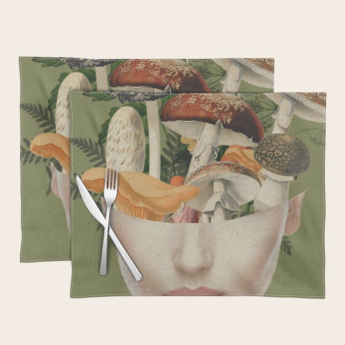 Mushroom Lady 9 Placemat Gallery Image 1