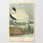 Bird Divinations: Wood Ibis (about: almanacofbirds.org) Cutting Board Gallery Image 1