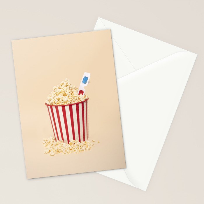 3D movie time Stationery Card Gallery Image 2