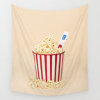 3D movie time Wall Tapestry Gallery Image 4