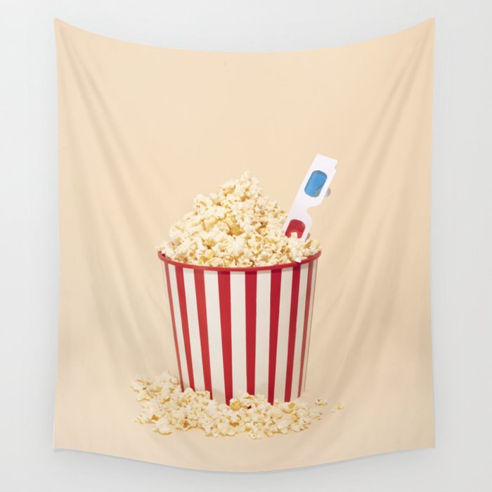 3D movie time Wall Tapestry Gallery Image 4