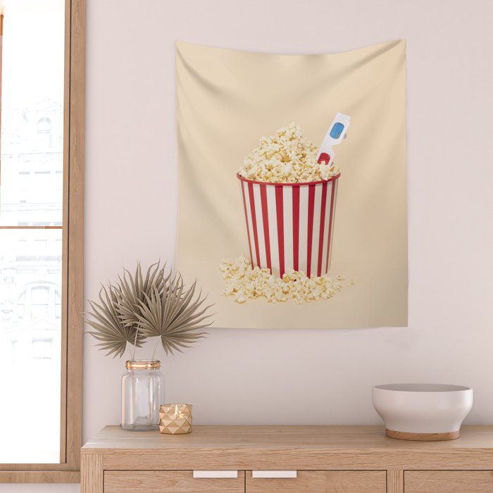 3D movie time Wall Tapestry Gallery Image 2