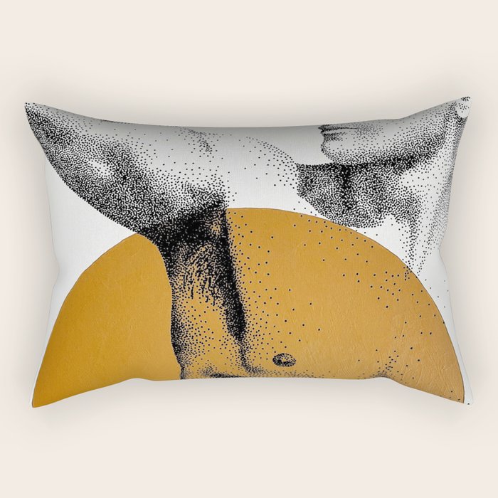 Keegan Painting Rectangular Pillow Gallery Image 1
