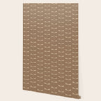 Dragonfly Pattern XI Earthy Beige Wallpaper Gallery Image 2