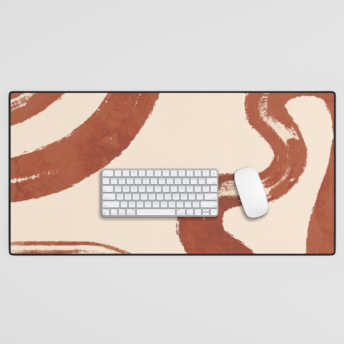 Abstract line art 129 Desk Mat Gallery Image 1