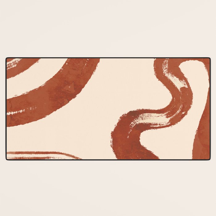 Abstract line art 129 Desk Mat Gallery Image 3
