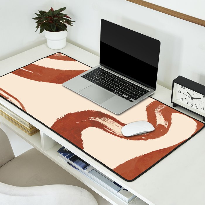 Abstract line art 129 Desk Mat Gallery Image 2