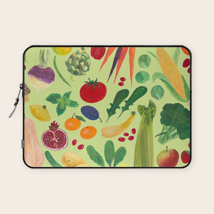 Fruits and Veggies Laptop Sleeve Gallery Image 1