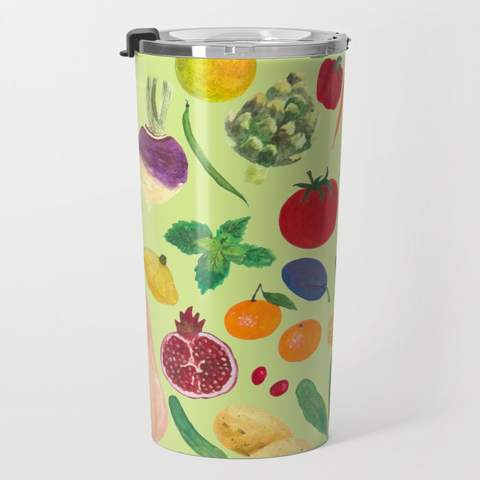 Fruits and Veggies Travel Mug Gallery Image 3