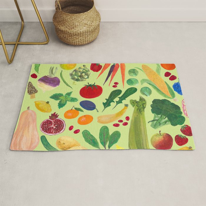 Fruits and Veggies Rug Gallery Image 1
