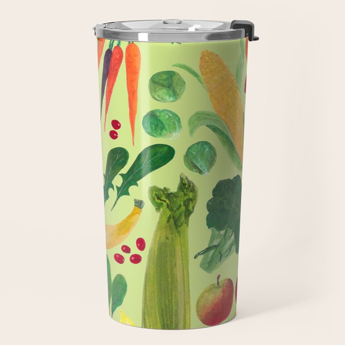 Fruits and Veggies Travel Mug Gallery Image 2