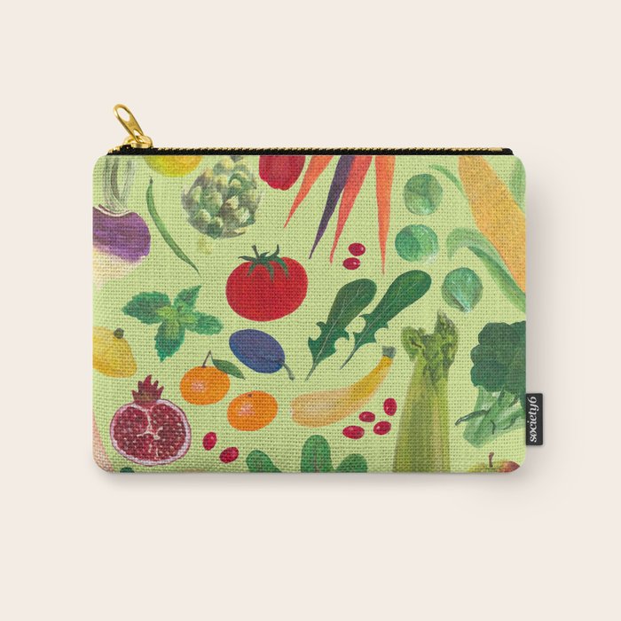 Fruits and Veggies Carry All Pouch Gallery Image 1