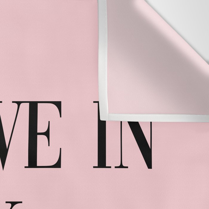 audrey hepburn pink quote Wall Tapestry Gallery Image 3