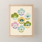 Scandinavian Floral  Mini Art Print Gallery Image 1