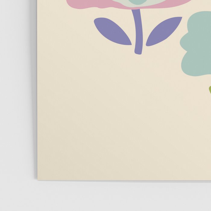 Scandinavian Floral  Poster Gallery Image 3