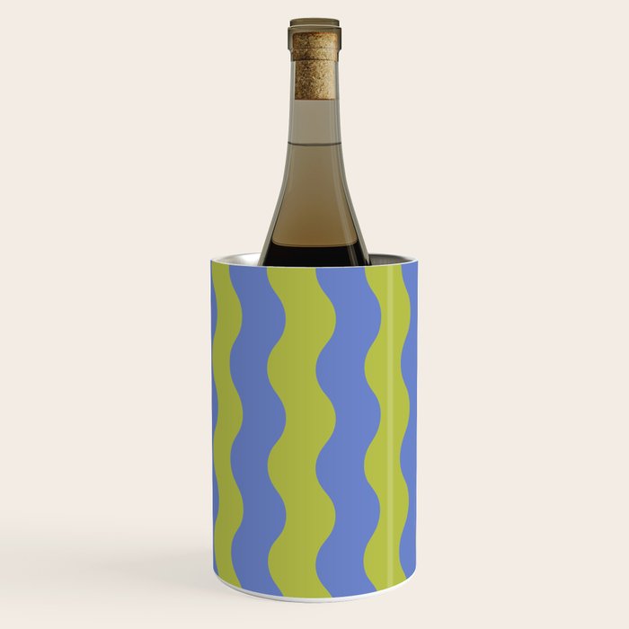 Striped Waves Retro Surf Wine Chiller Gallery Image 2