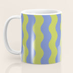 Striped Waves Retro Surf Coffee Mug Gallery Image 3