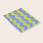 Striped Waves Retro Surf Notebook Gallery Image 3