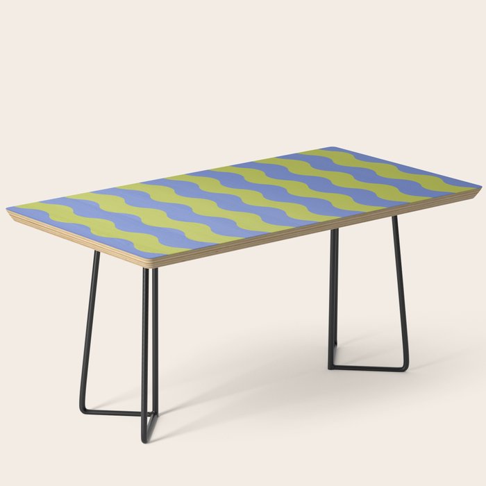 Striped Waves Retro Surf Coffee Table Gallery Image 1
