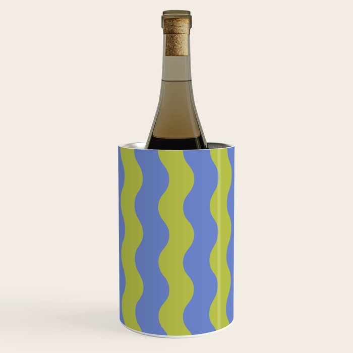 Striped Waves Retro Surf Wine Chiller Gallery Image 1