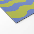 Striped Waves Retro Surf Welcome Mat Gallery Image 2