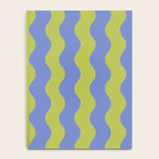 Striped Waves Retro Surf Notebook Gallery Image 4